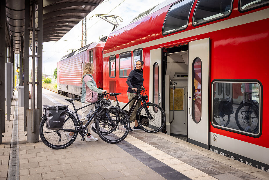 Reisen mit Rad und Bahn Reisen mit Rad und Bahn